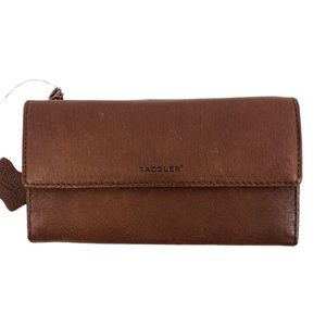 Saddler Brown Leather Women's Wallet